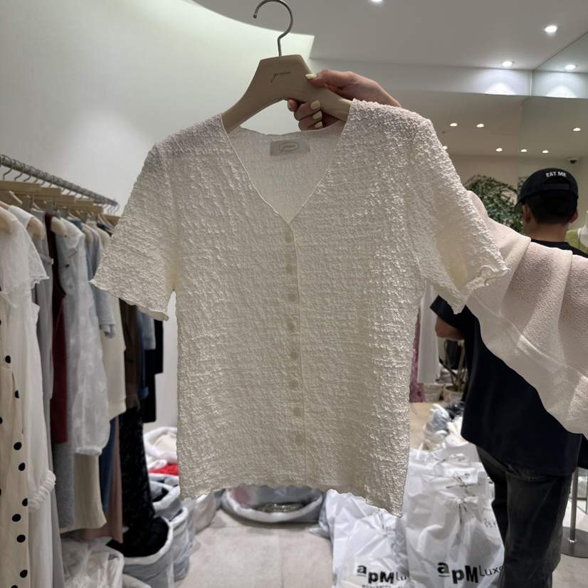 GRACIA韓國代購㊣女裝新品時尚推薦真品人氣職業襯衫蕾絲衫GRACIA襯衫/蕾絲衫