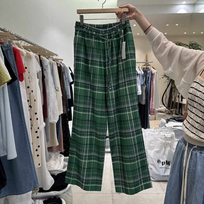 GRACIA東大門㊣實拍女裝新品休閑真品職業推薦25春夏休閑褲GRACIA休閑褲