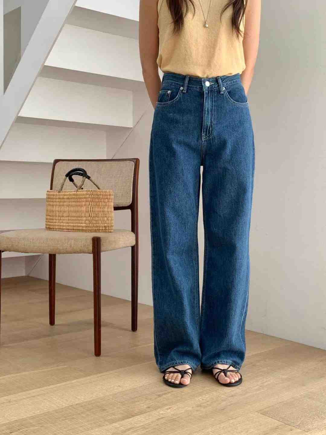 COREBLUE東大門㊣實拍女裝新品人氣熱賣休閑推薦真品牛仔褲like core/COREBLUE牛仔褲