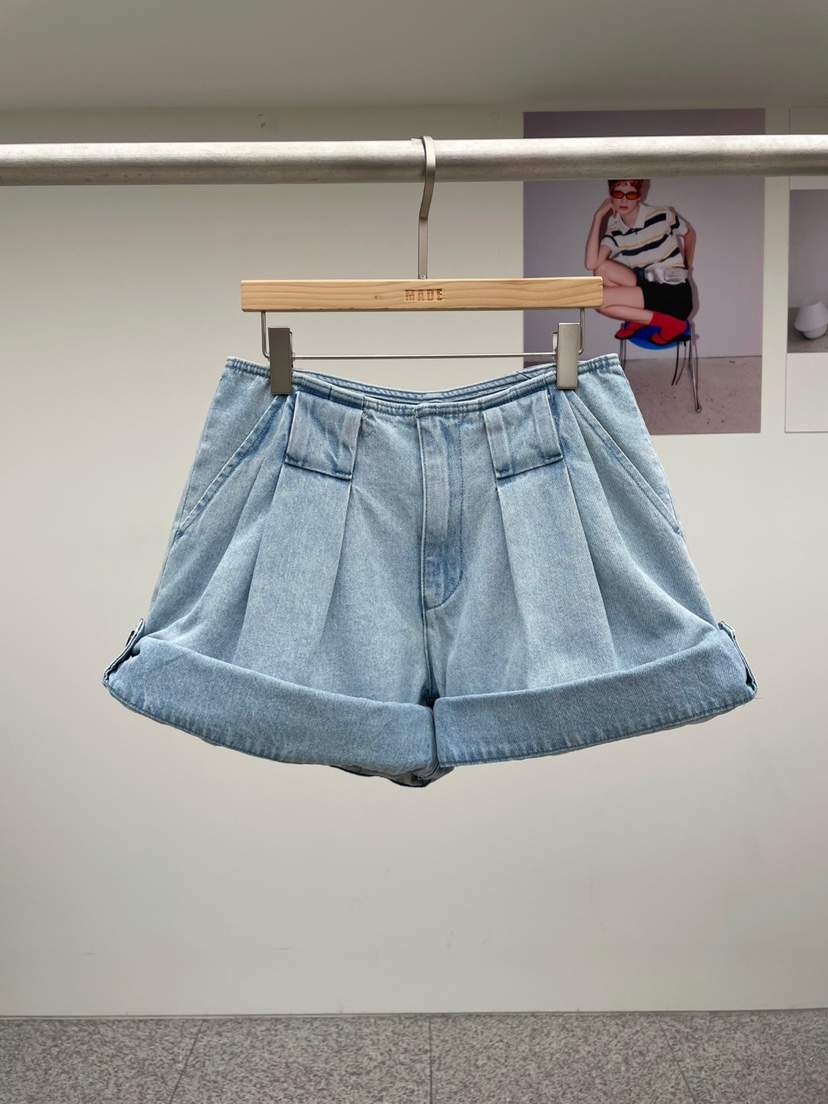 MADE-P東大門㊣實拍女士新品25春夏職業時尚熱賣人氣休閑短褲MADE-P短褲