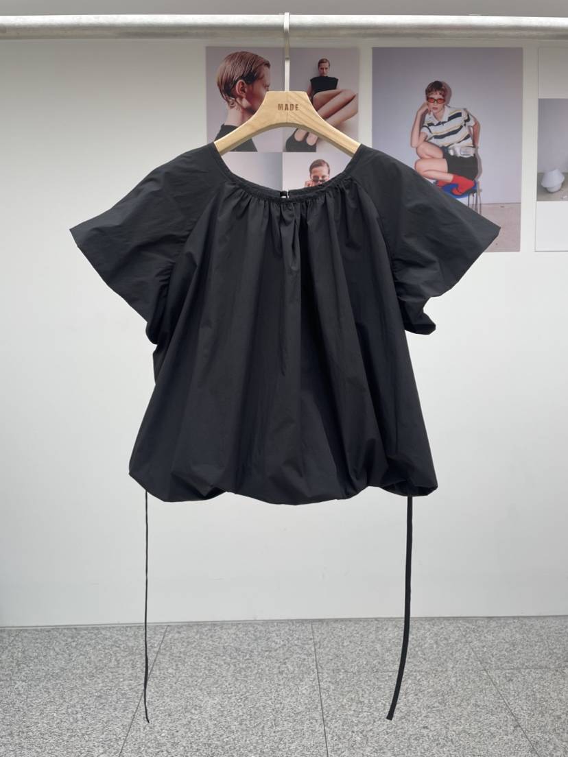 MADE-P東大門㊣實拍女裝新品職業真品推薦25春夏襯衫蕾絲衫MADE-P襯衫/蕾絲衫