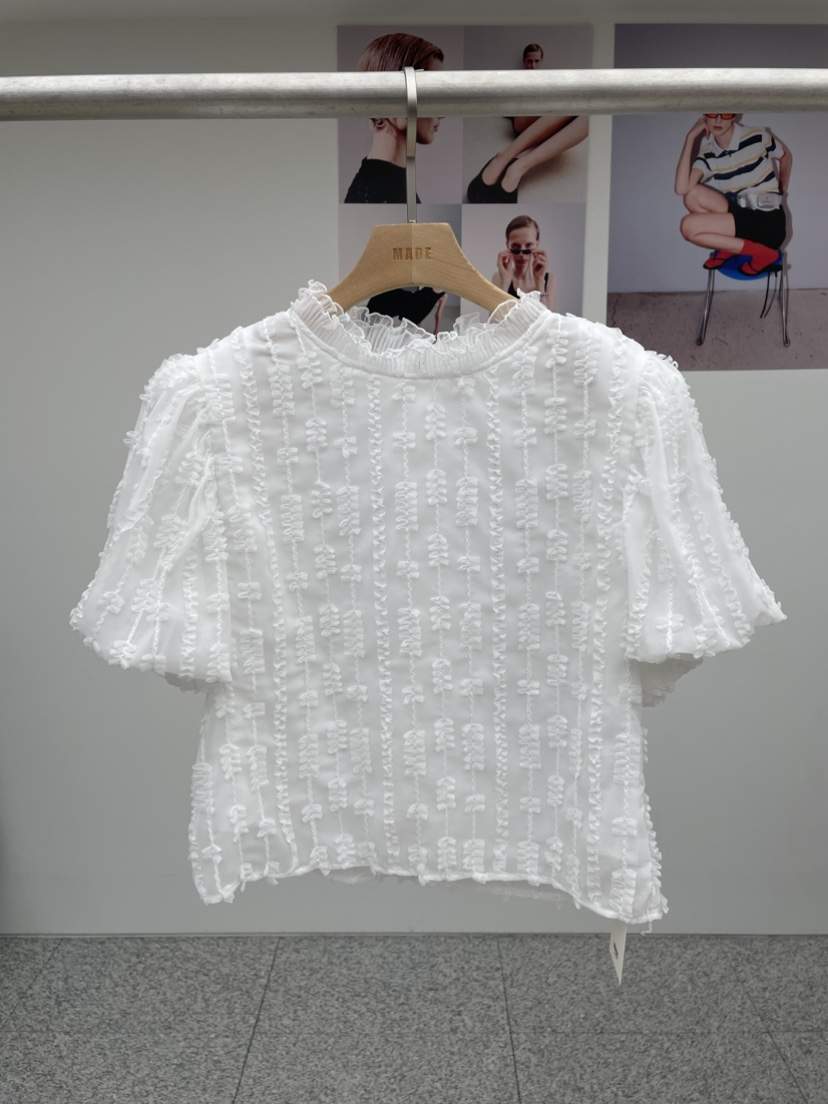 MADE-P東大門㊣實拍女裝新品25春夏人氣休閑時尚襯衫蕾絲衫MADE-P襯衫/蕾絲衫