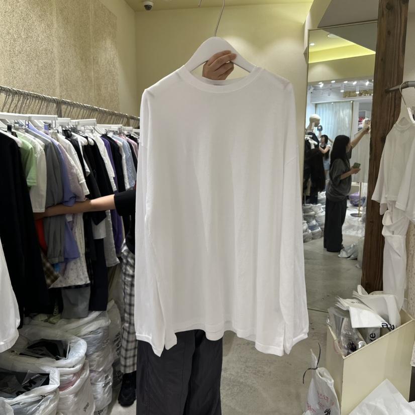 REFLAT韓國直郵㊣女裝新品真品推薦休閑熱賣時尚職業長袖T恤REFLAT長袖T恤