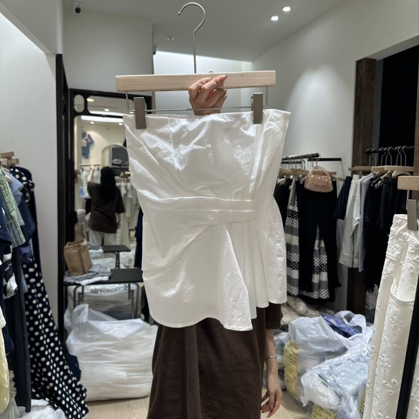 THEMORYPARK東大門㊣實拍女士新品人氣25春夏職業熱賣吊帶背心THE MORY PARK吊帶/背心