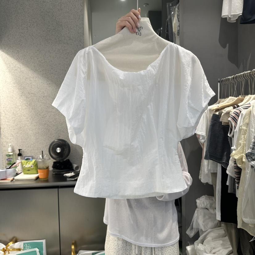 AMOEBA東大門㊣直郵女裝新品職業熱賣人氣休閑時尚襯衫蕾絲衫AMOEBA襯衫/蕾絲衫