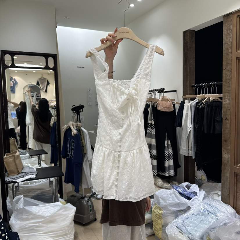 THEMORYPARK東大門㊣代購女裝新品25春夏休閑時尚人氣連衣裙THE MORY PARK連衣裙