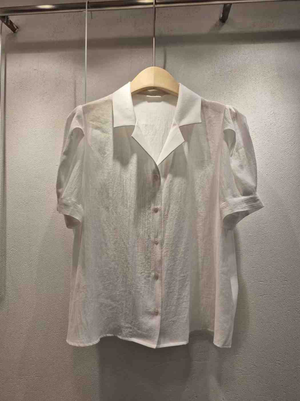 VIVIANLEE東大門㊣直郵女裝新款熱賣休閑真品25春夏襯衫蕾絲衫VIVIANLEE襯衫/蕾絲衫