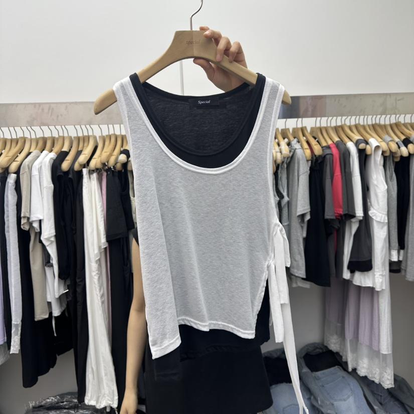 SPECIAL東大門㊣直郵女士新品推薦25春夏時尚吊帶背心兩件套SPECIAL吊帶/背心