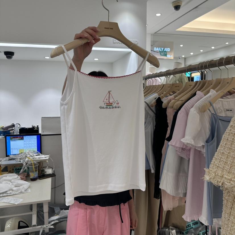 DAILYJUD東大門㊣代購女裝新款休閑真品職業人氣25春夏吊帶背心DAILY JUD吊帶/背心