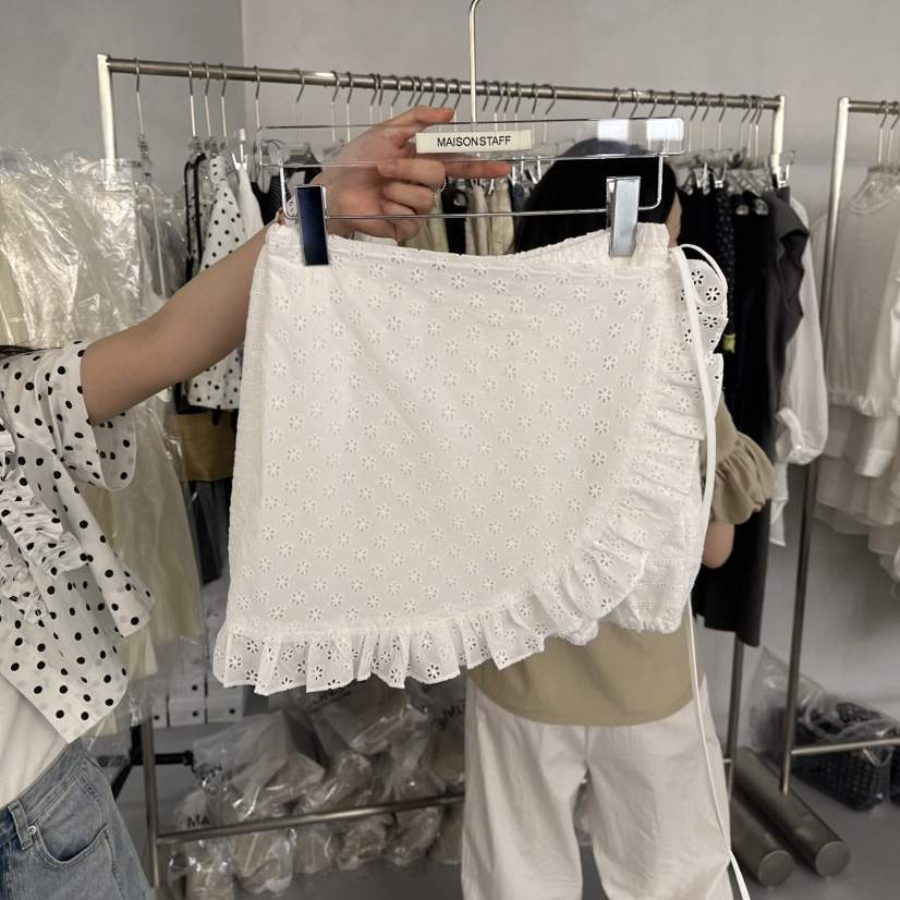 DOUBLE STANDARD/LE SMOKING/MAISONSTAFF東大門㊣實拍女士新品休閑裙褲MAISONSTAFF裙褲