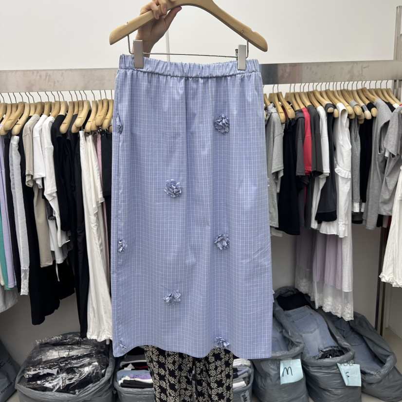 SPECIAL韓國代購㊣女士新品25春夏推薦職業休閑時尚人氣長裙SPECIAL長裙
