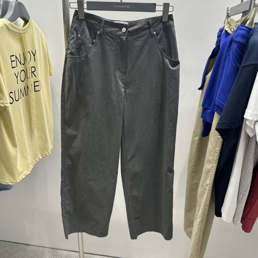 TARABY MOTION東大門㊣實拍女士新品25春夏休閑褲不含腰帶TARABY MOTION休閑褲