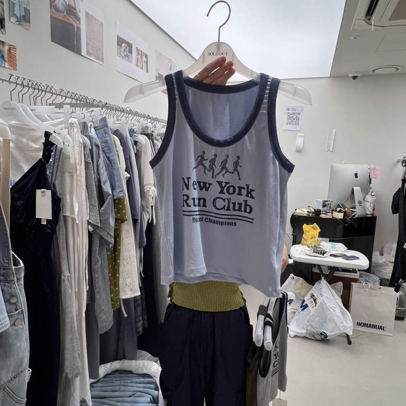 SOLD OUT東大門㊣實拍女士新款時尚推薦熱賣休閑職業吊帶背心SOLD OUT吊帶/背心