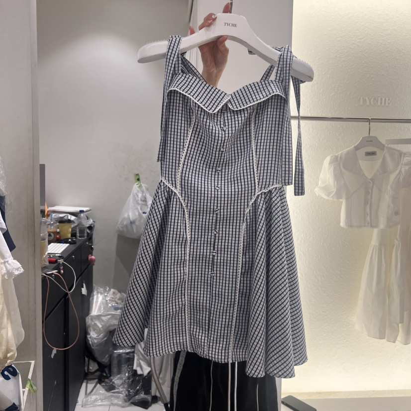 TYCHE韓國直郵㊣女裝新品25春夏熱賣推薦人氣吊帶背心蝴蝶結TYCHE吊帶/背心