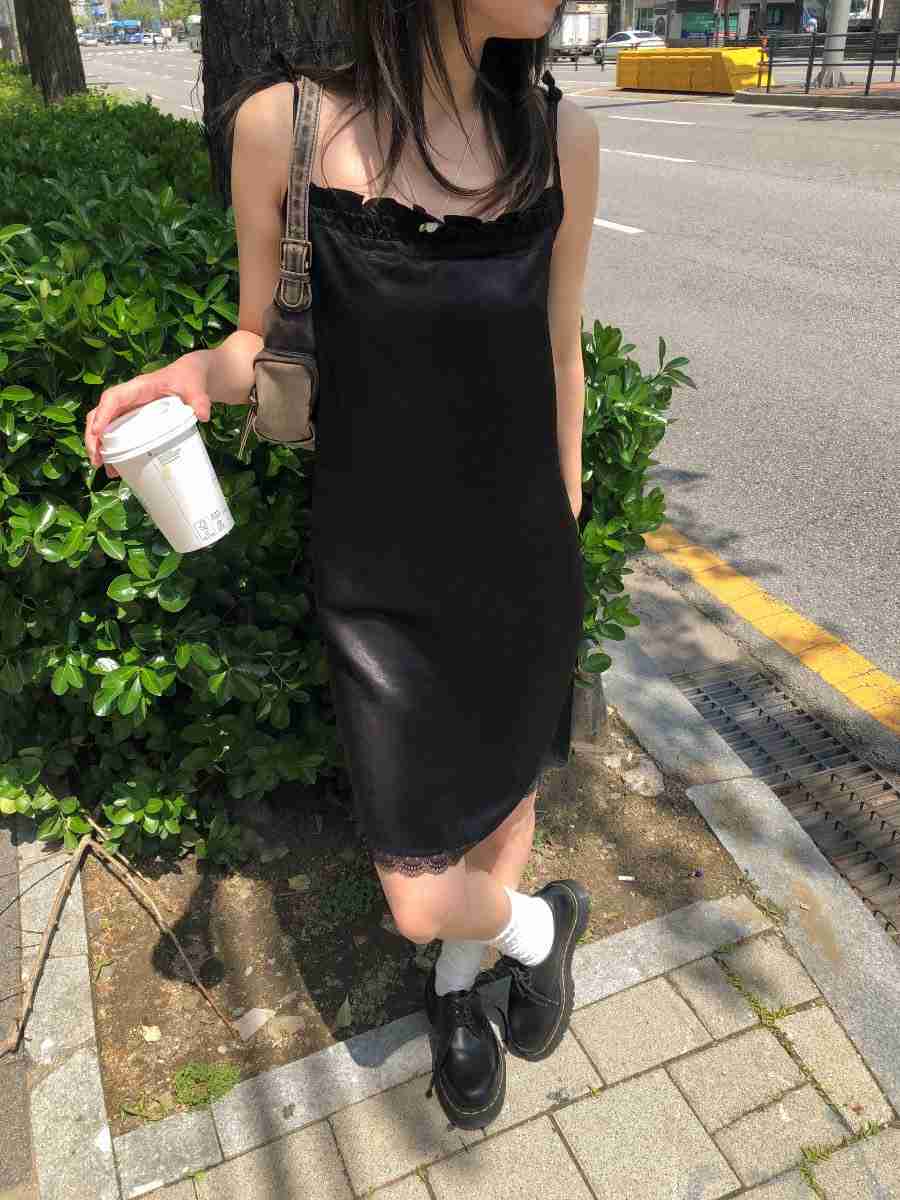 MURS韓國代購㊣女裝新品推薦人氣真品時尚25春夏休閑連衣裙MURS連衣裙