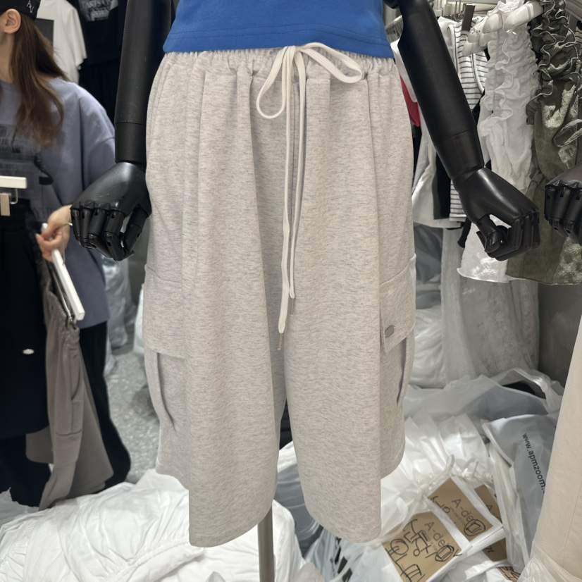 A-DEL韓國代購㊣女士新品真品推薦25春夏熱賣休閑職業短褲A-DEL短褲