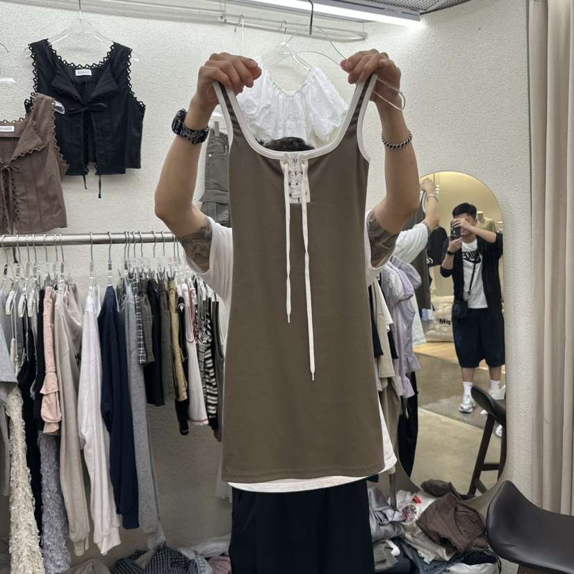 MAGOT韓國代購㊣女士新款真品推薦人氣25春夏時尚職業連衣裙IIIΛGOT/MAGOT連衣裙