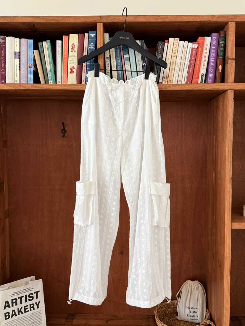 LARCENCICL韓國直郵㊣女士新品職業推薦熱賣25春夏人氣休閑褲LARCENCICL休閑褲