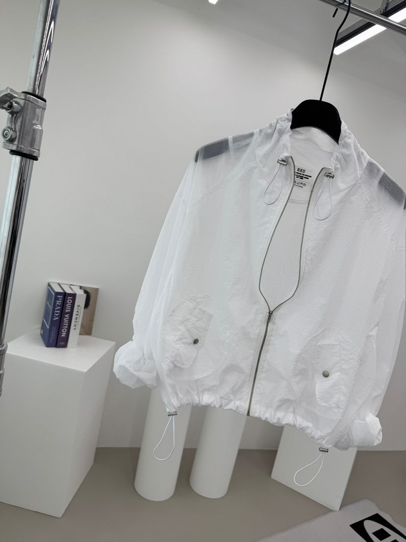 RED-A東大門㊣直郵女士新品熱賣25春夏推薦休閑時尚夾克透明RED-A夾克