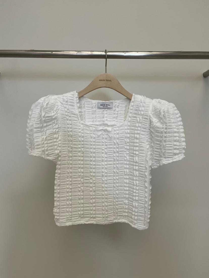 AMUSE SEOUL韓國直郵㊣女士新品休閑人氣推薦25春夏襯衫蕾絲衫AMUSE SEOUL襯衫/蕾絲衫