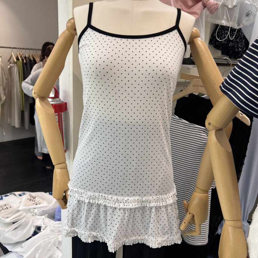 DAISY DRESS韓國代購㊣女士新品人氣休閑熱賣時尚吊帶背心DAISY DRESS吊帶/背心