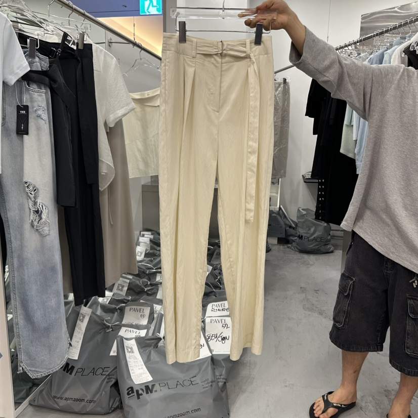 PAVEL韓國代購㊣女裝新款休閑熱賣人氣25春夏時尚真品休閑褲PAVEL休閑褲