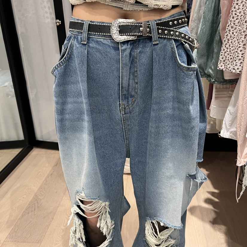 LOVE PULL東大門㊣實拍女裝新品熱賣推薦25春夏職業腰帶腰帶LOVE PULL腰帶