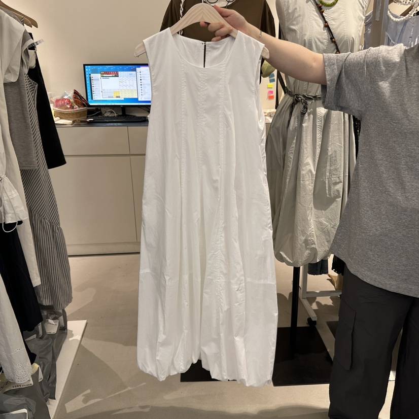 MENTOR韓國直郵㊣女裝新品真品推薦人氣休閑熱賣連衣裙含腰繩MENTOR連衣裙
