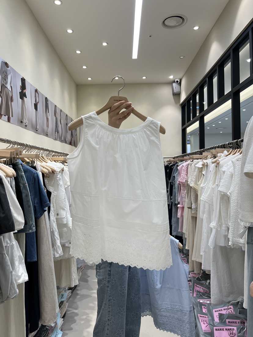 MARIE MARIE韓國代購㊣女裝新品職業人氣25春夏熱賣吊帶背心MARIE MARIE吊帶/背心
