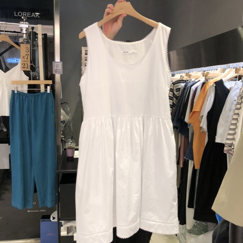 BANY ANCO東大門㊣代購女裝新款熱賣時尚推薦休閑連衣裙棉質BANY ANCO連衣裙