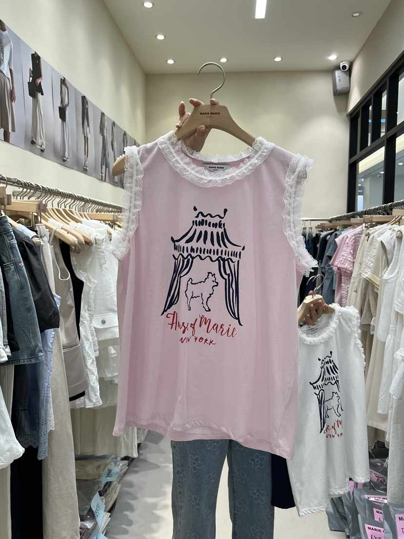 MARIE MARIE韓國直郵㊣女士新品人氣真品休閑25春夏吊帶背心MARIE MARIE吊帶/背心