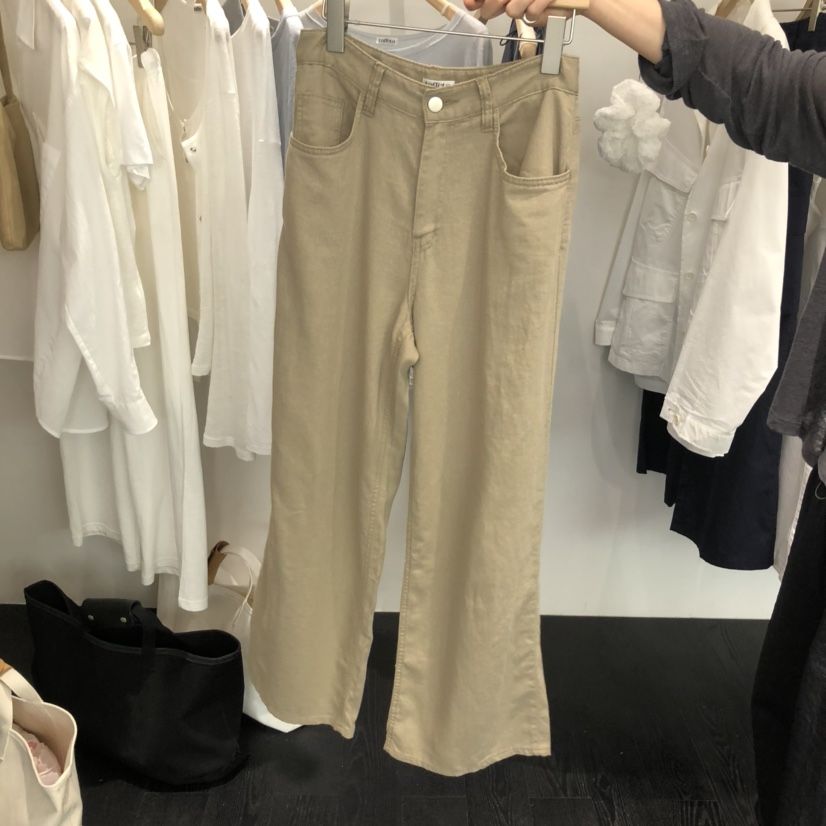 TAFFETA東大門㊣實拍女裝新品休閑推薦真品人氣時尚25春夏牛仔褲TAFFETA牛仔褲