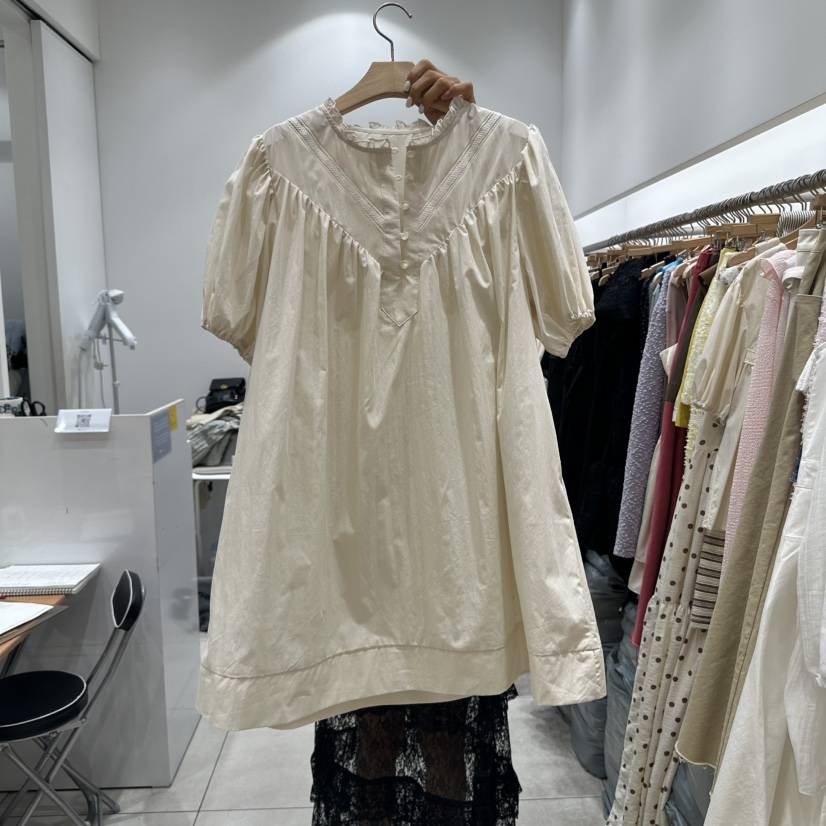 XPARTY韓國直郵㊣女裝新品真品休閑職業熱賣推薦連衣裙棉質XPARTY連衣裙