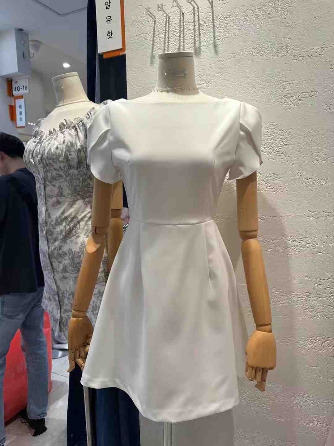 Ruhot韓國代購㊣女士新品推薦真品休閑人氣時尚熱賣職業連衣裙Ruhot連衣裙