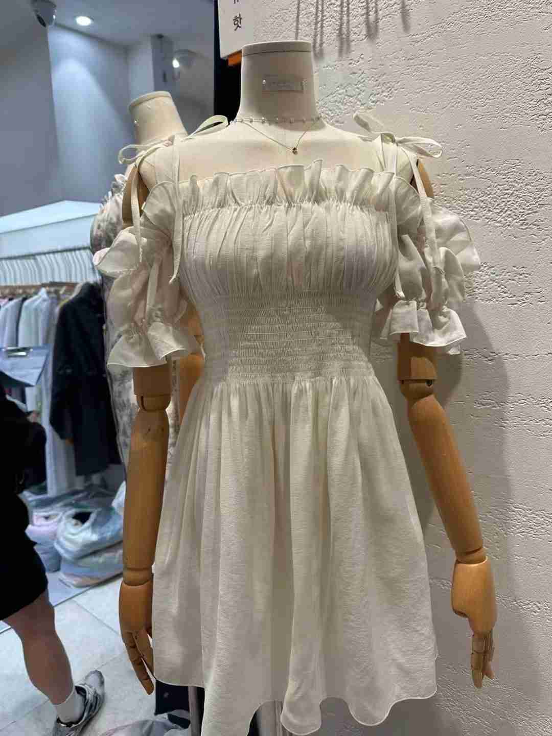 Ruhot東大門㊣實拍女裝新品熱賣推薦25春夏休閑時尚人氣連衣裙Ruhot連衣裙