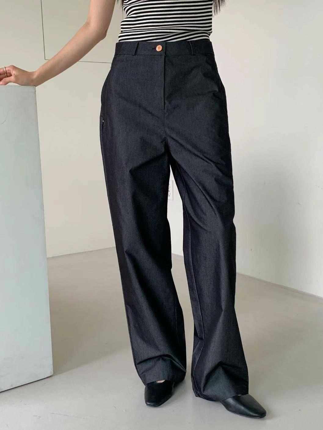 SISO韓國直郵㊣女士新品時尚熱賣人氣休閑25春夏職業休閑褲SISO休閑褲