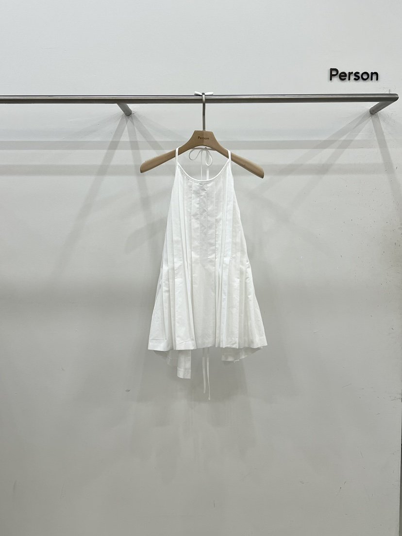 PERSON韓國代購㊣女裝新品25春夏推薦職業熱賣休閑吊帶背心PERSON吊帶/背心