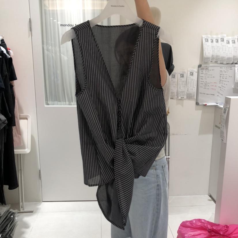MONDAY TO SUNDAY東大門㊣代購女士新品休閑人氣吊帶背心MONDAY TO SUNDAY吊帶/背心