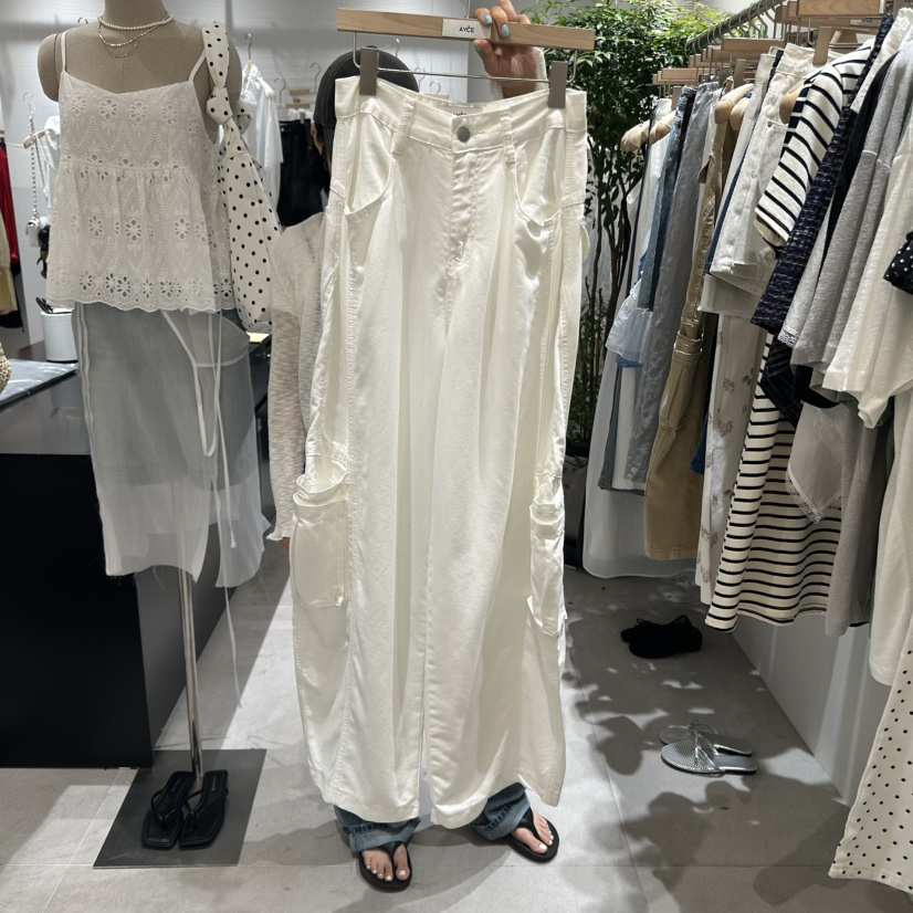 AYCE韓國直郵㊣女士新款25春夏時尚人氣真品推薦休閑褲口袋101SHOWROOM/AYCE休閑褲