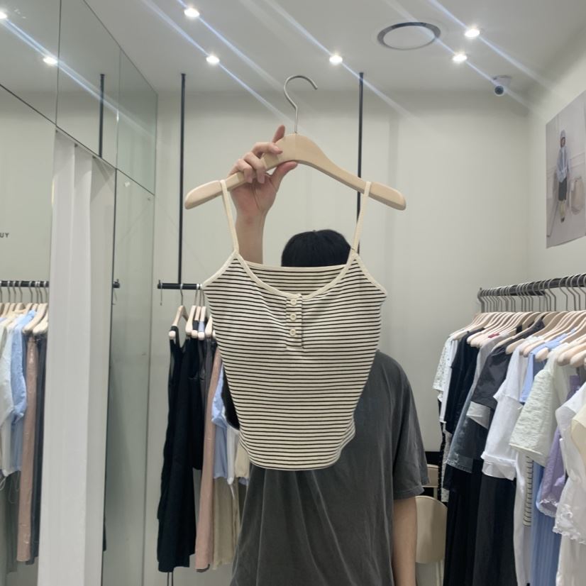 YUNBAL東大門㊣代購女裝新品時尚休閑人氣推薦25春夏吊帶背心YUNBAL吊帶/背心