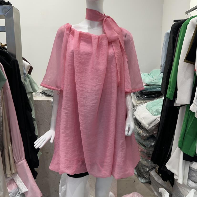 SENSIBLE-S東大門㊣實拍女士新品推薦襯衫蕾絲衫含脖帶透明SENSIBLE襯衫/蕾絲衫