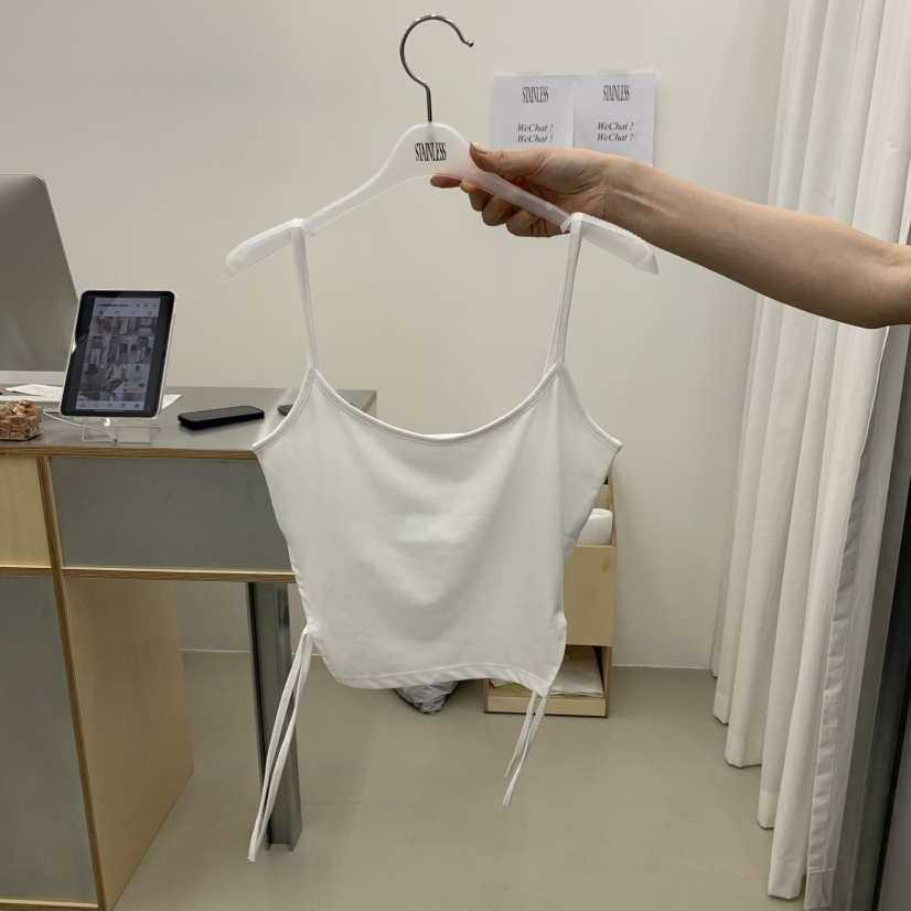 STAINLESS東大門㊣代購女裝新品時尚熱賣25春夏休閑吊帶背心STAINLESS吊帶/背心