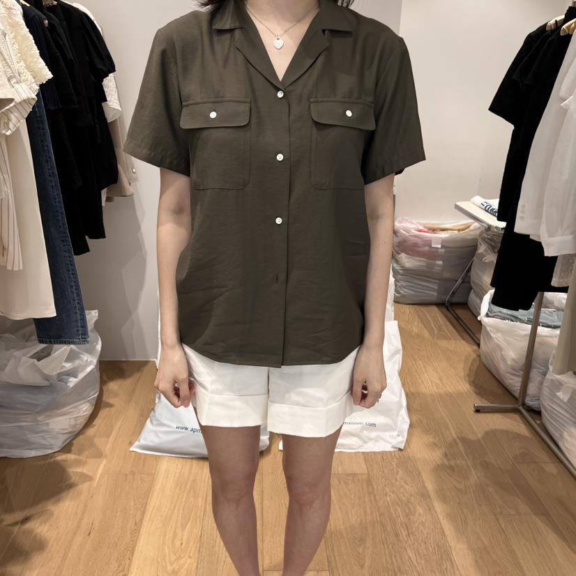 OUR-A東大門㊣代購女士新款職業休閑25春夏人氣襯衫蕾絲衫OUR-A襯衫/蕾絲衫