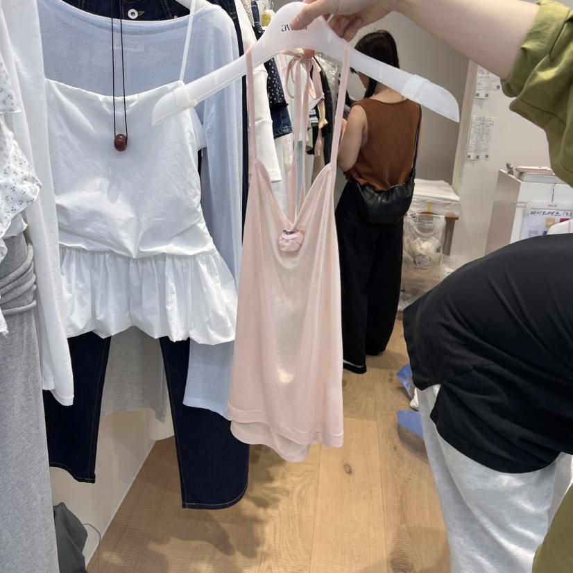 RUMIRU/AWEAR韓國代購㊣女裝新款真品25春夏吊帶背心不含內搭awear/RUMIRU吊帶/背心