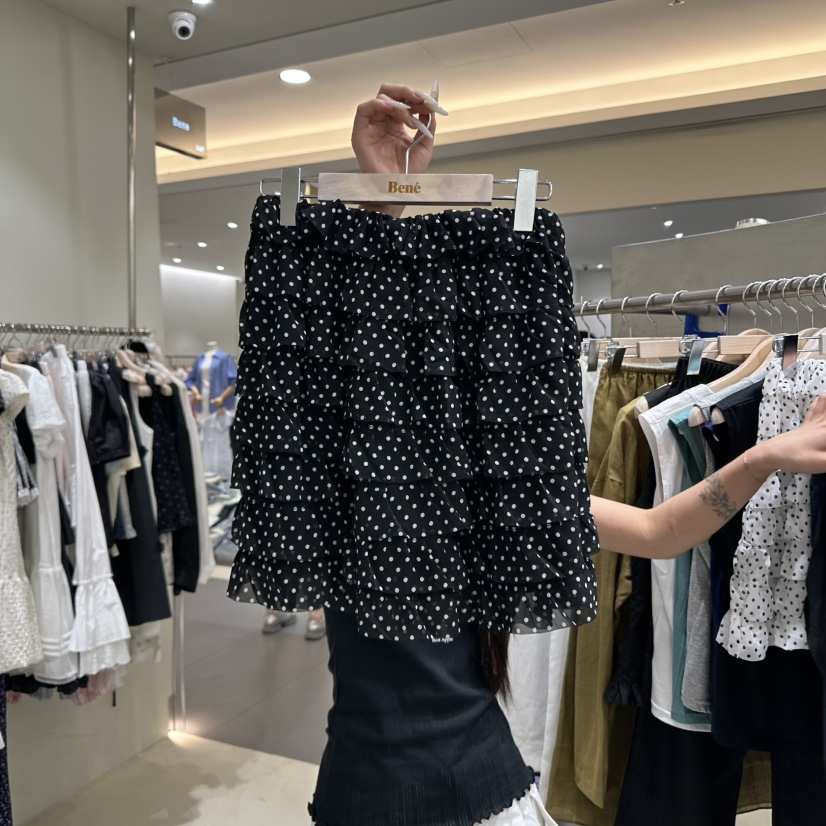 BENE韓國直郵㊣女士新品職業熱賣休閑25春夏人氣時尚真品短裙BENE短裙