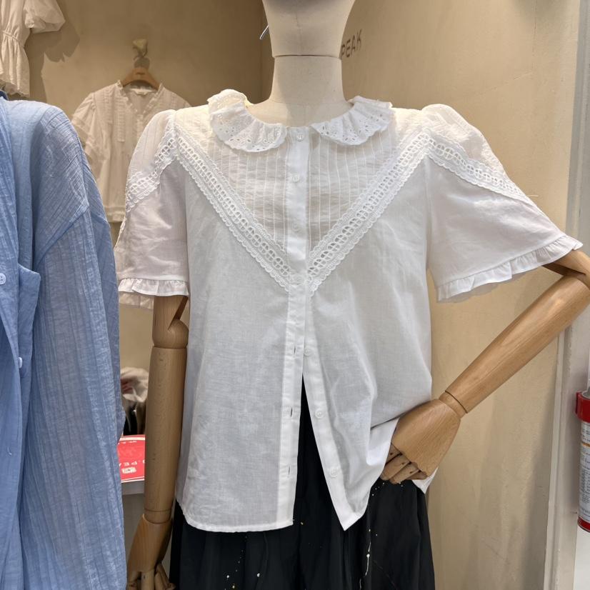 J PEAK/BY FLOW東大門㊣直郵女士新品職業時尚襯衫蕾絲衫J PEAK襯衫/蕾絲衫
