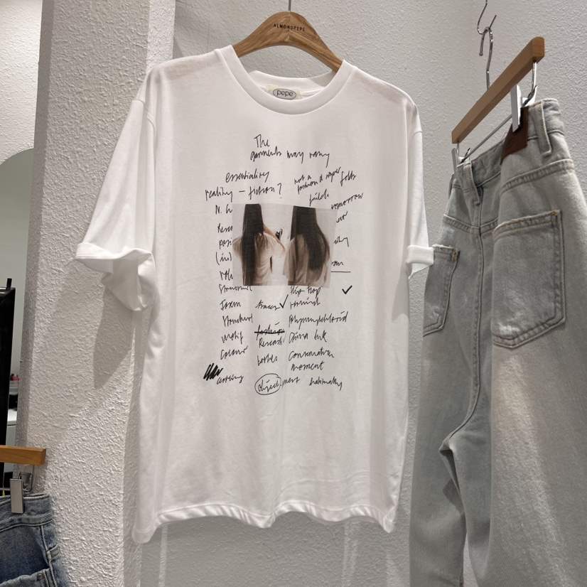 ALMOND PEPE東大門㊣直郵女裝新品人氣推薦真品熱賣時尚T恤ALMOND PEPET恤