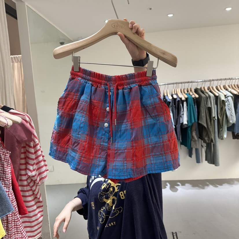 VAULT東大門㊣代購女裝新品職業時尚休閑25春夏短褲不含腰帶VAULT短褲