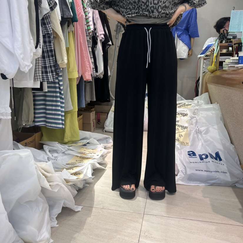 BLACKFRIDAY東大門㊣代購女士新款人氣真品25春夏熱賣休閑褲BLACK FRIDAY休閑褲
