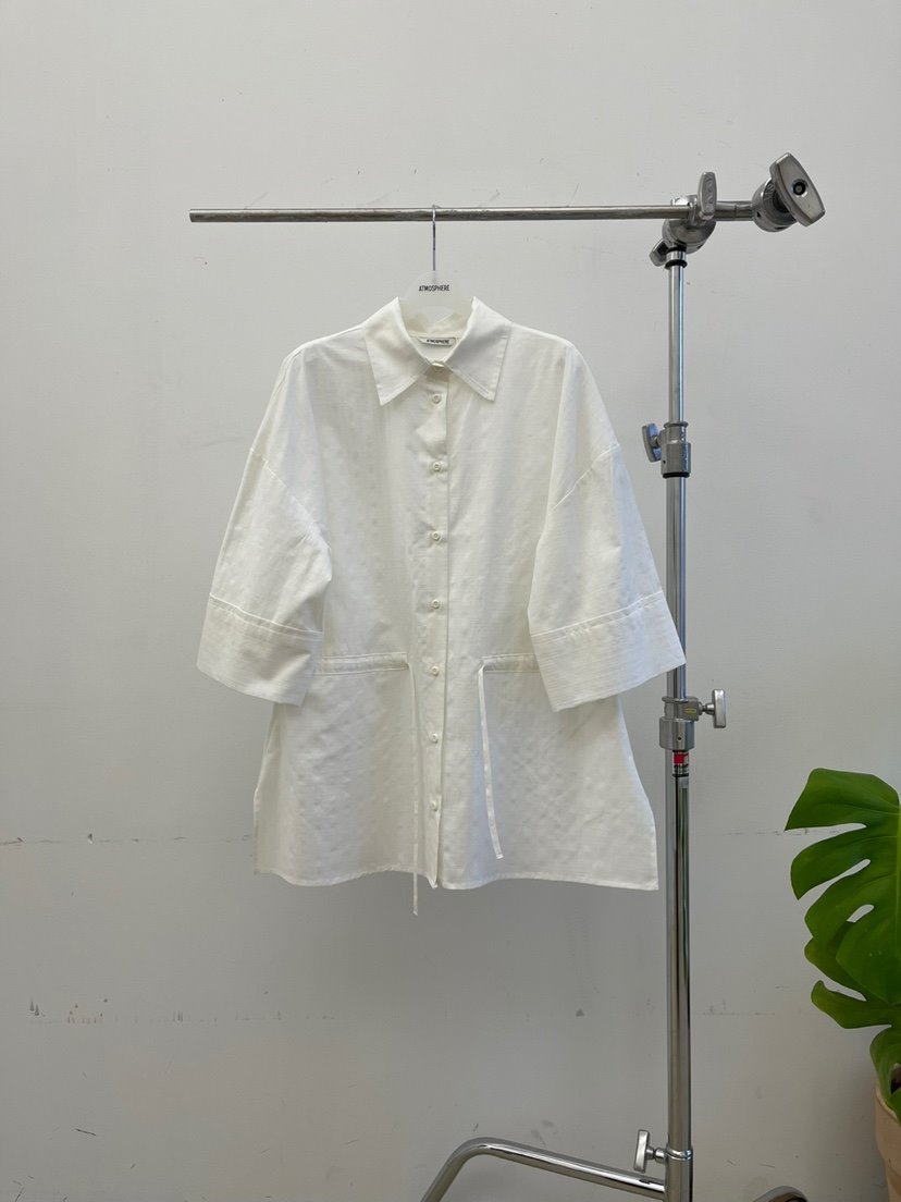 ATMOSPHERE東大門㊣代購女裝新品人氣真品職業25春夏襯衫蕾絲衫ATMOSPHERE/BLING襯衫/蕾絲衫